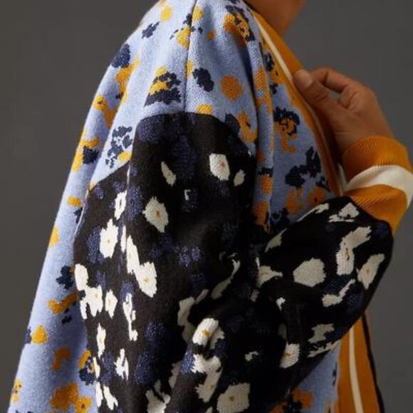 Anthropologie Varsity Cardigan Sweater - Picture 4 of 8